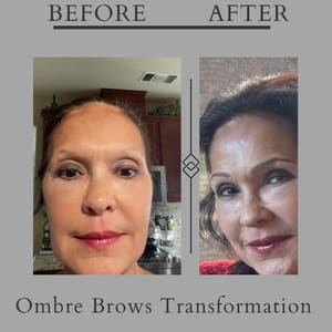 Eyebrow Tattoo result by Bell Beauty in Sequim, WA