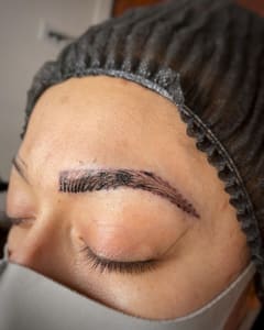 Eyebrow Tattoo result by Bellá Brows by Jess in Sunnyside, WA