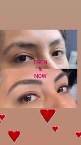 Eyebrow Tattoo result by Bella Beauty bar in Moonachie, NJ