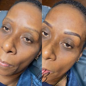 Eyebrow Tattoo result by Bella Bossez in Parker, TX