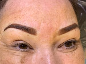 Eyebrow Tattoo result by Bella Bossez in Parker, TX