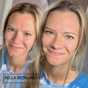 Eyebrow Tattoo result by Bella Brow Master PMU Studio in Harrisburg, PA