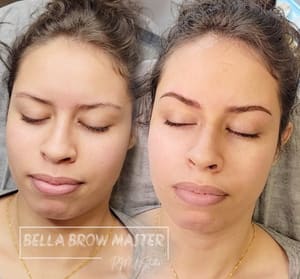 Eyebrow Tattoo result by Bella Brow Master PMU Studio in Harrisburg, PA