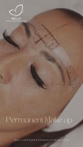 Eyebrow Tattoo result by Bella Brows and Beauty Spa in Pawtucket, RI