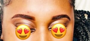 Eyebrow Tattoo result by Bella brows beauty spa Ltd in Columbus, OH