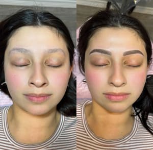 Eyebrow Tattoo result by Bella Brows by Cindy RGV Microblading in Pharr, TX
