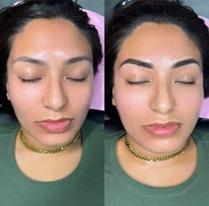 Eyebrow Tattoo result by Bella Brows by Cindy RGV Microblading in Pharr, TX