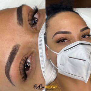Eyebrow Tattoo result by Bella Brows Sarah in Smyrna, TN
