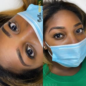 Eyebrow Tattoo result by Bella Brows Sarah in Smyrna, TN