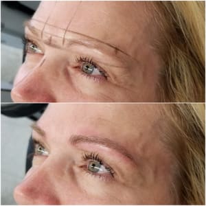 Eyebrow Tattoo result by Bella Browz in Burbank, CA