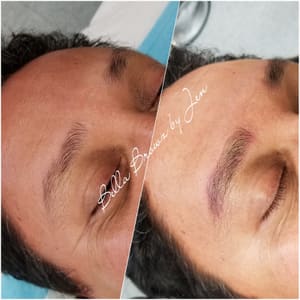 Eyebrow Tattoo result by Bella Browz in Burbank, CA