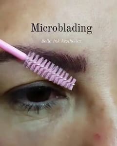 Eyebrow Tattoo result by Bella Ink Aesthetics in Tampa, FL