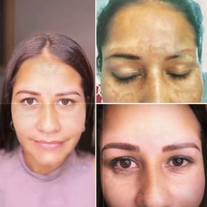 Eyebrow Tattoo result by Bella Ink Studio in Lynn Haven, FL