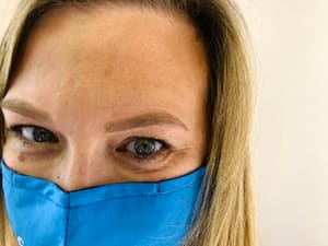 Eyebrow Tattoo result by Bella's Aesthetic Studios in Palm Beach Gardens, FL
