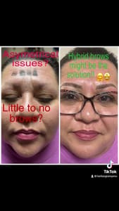 Eyebrow Tattoo result by Bella’s Glam PMU in Albuquerque, NM
