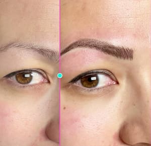 Eyebrow Tattoo result by Bella’s Glam PMU in Albuquerque, NM