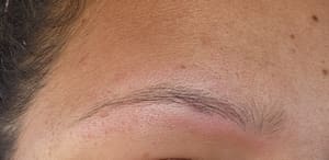 Eyebrow Tattoo result by Bella Spa Threading Salon in Sioux Falls, SD