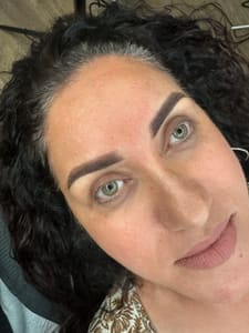 Eyebrow Tattoo result by Bella Touch Studio in Miami, FL