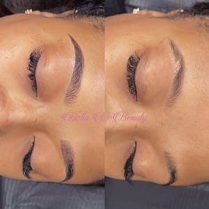 Eyebrow Tattoo result by Bella Vi Beauty in Helotes, TX