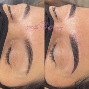 Eyebrow Tattoo result by Bella Vi Beauty in Helotes, TX