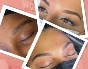 Eyebrow Tattoo result by Bellabrow Microblading in Durham, NC