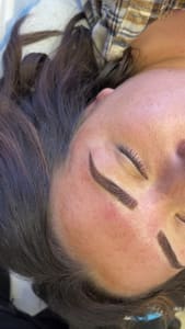 Eyebrow Tattoo result by Bellabrow Microblading in Durham, NC