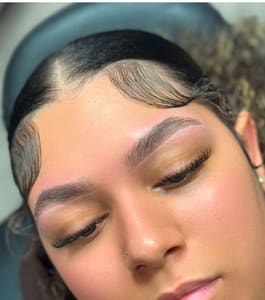 Eyebrow Tattoo result by Belladonna Studio in Kingston, PA