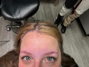 Eyebrow Tattoo result by Belladonna Studio in Kingston, PA