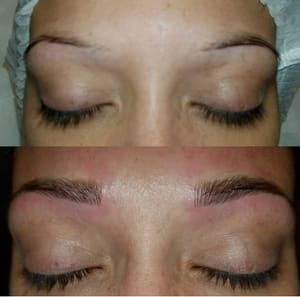 Eyebrow Tattoo result by Bellanita Beauty Spa in Pembroke Pines, FL