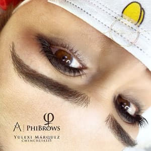 Eyebrow Tattoo result by Bellas Cejas in Miami, FL