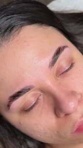 Eyebrow Tattoo result by BellasByPaola in Cooper City, FL