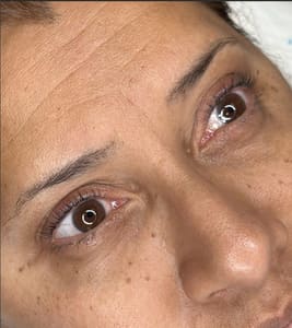 Eyebrow Tattoo result by BellasByPaola in Cooper City, FL