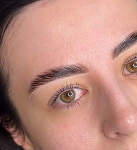 Eyebrow Tattoo result by BellasByPaola in Cooper City, FL