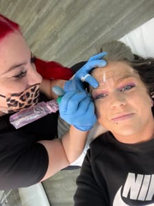 Eyebrow Tattoo result by Bellaza Ink L.L.C. in Metairie, LA