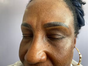 Eyebrow Tattoo result by Bellaza Ink L.L.C. in Metairie, LA