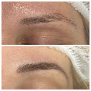 Eyebrow Tattoo result by Belle Brow Microblading & Permanent Cosmetics in Lancaster, PA