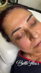 Eyebrow Tattoo result by Belle Fleur Aesthetics in Murrieta, CA
