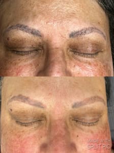 Eyebrow Tattoo result by Belle Freya PMU in Bonita Springs, FL