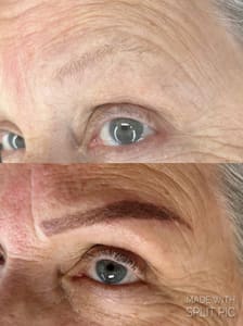 Eyebrow Tattoo result by Belle Freya PMU in Bonita Springs, FL