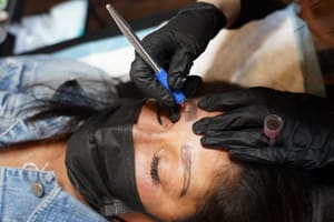 Eyebrow Tattoo result by Belle's Beauty Studio in Vancouver, WA