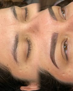 Eyebrow Tattoo result by Belle Skin & Beauty in Las Vegas, NV