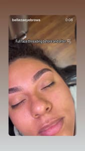 Eyebrow Tattoo result by Belleza Eyebrows in Sherman, TX