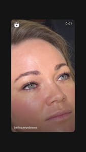 Eyebrow Tattoo result by Belleza Eyebrows in Sherman, TX