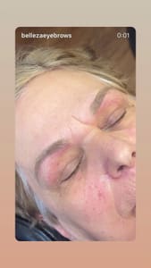 Eyebrow Tattoo result by Belleza Eyebrows in Sherman, TX