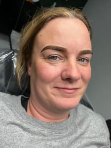 Eyebrow Tattoo result by Belleza Pura By Miasuki in Sandusky, OH