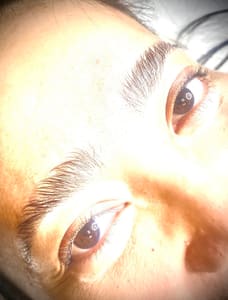 Eyebrow Tattoo result by Bellezza Academy in Stockton, CA