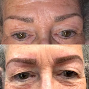 Eyebrow Tattoo result by Bellezza Divina LLC in East Hanover, NJ