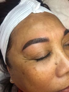 Eyebrow Tattoo result by Bellisima Skin in Encino, CA
