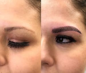 Eyebrow Tattoo result by Bellisima Skin in Encino, CA