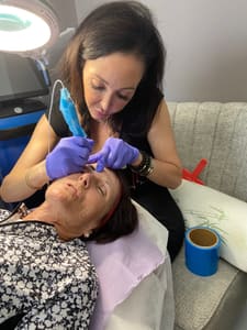 Eyebrow Tattoo result by Bellissima Medical Spa in Long Beach, CA